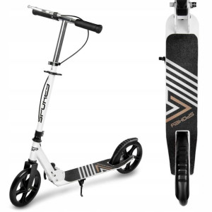 Hulajnoga Miejska Duża 200mm Abec-7 Hamulec Ręczny