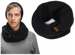 Komin Męski Heyo Zimowy Szalik Elegancki Ciepły
