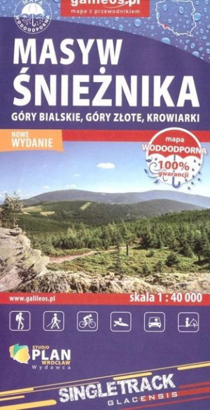 19 Masyw Śnieżnika 1 40 000 Mapa Syntetyczna