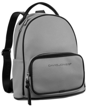Plecak damski w sportowym stylu na logowanych szelkach — David Jones