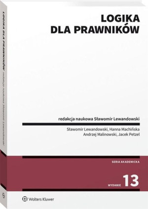 Logika Dla Prawników Sławomir Lewandowski Książka