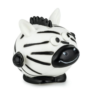 Zabawka dla psa zebra okrągła 12,5cm