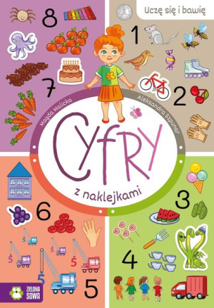 Uczę Się I Bawię Cyfry Z Naklejkami Malicka Magda