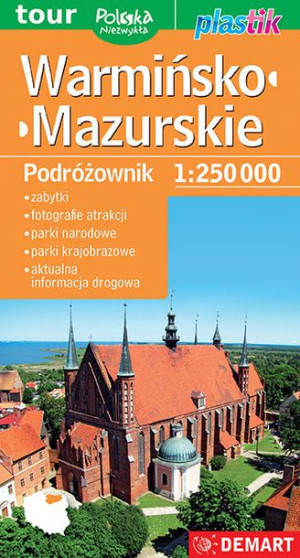 Warmińsko Mazurskie Podróżownik 1 250000 Plastik
