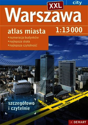 Warszawa Xxl Atlas Miasta Praca Zbiorowa Książka