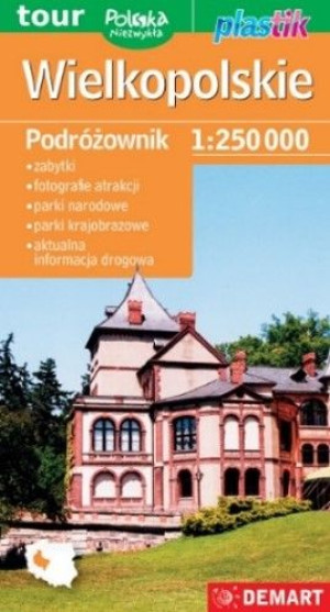 Wielkopolskie Podróżownik Mapa Turystyczna Demart
