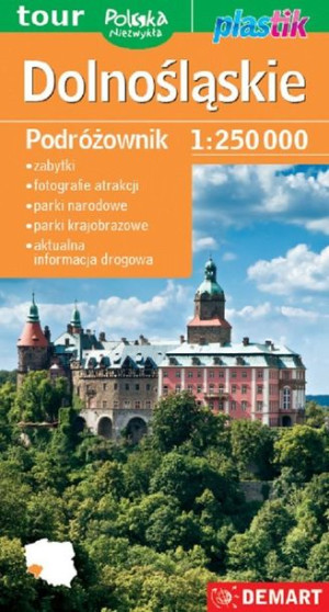 Województwo Dolnośląskie Podróżownik Mapa Turystyc