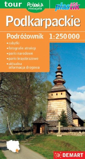 Województwo Podkarpackie Podróżownik Mapa Turysty