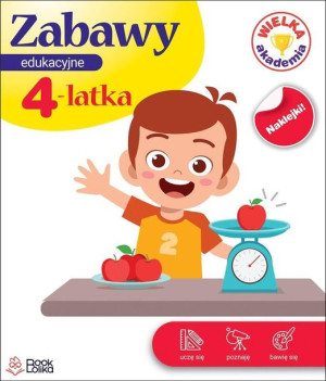 Zabawy Edukacyjne 4 Latka Wielka Akademia Książka