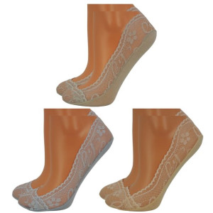 6xskarpetki Damskie Baleriny (abs) Mix Kolorów 39-41 1