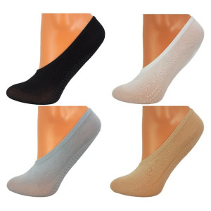 4xskarpetki Damskie Baleriny (abs) Mix Kolorów 35-39 1