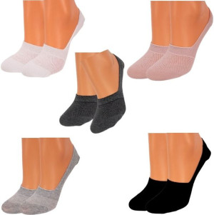 5xskarpetki Damskie Baleriny 35-39 1