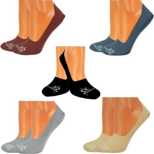 5xskarpetki Damskie Baleriny (abs) 35-38