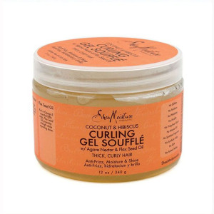 Żel utrwalający Shea Moisture Coconut & Hibiscus Curl Włosy Kręcone (340 g)