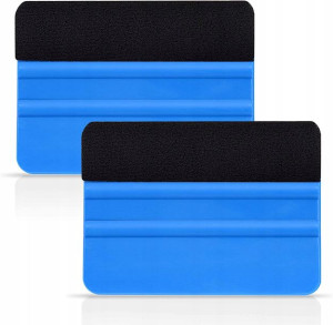 2x Rakla Z Filcem Do Aplikacji Folii Carbon Oklein
