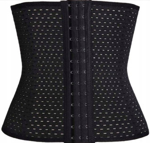 Gorset Wyszczuplający Czarny Modelujący Talię XL
