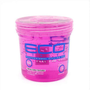 Wosk Eco Styler Styling Gel Curl & Wave Różowy (473 ml)