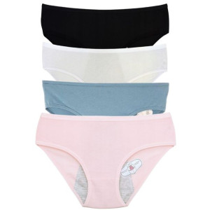4xmajtki Menstruacyne Bawełniane S