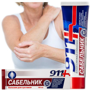 911 Maść pięciornikowa na ból stawów - reumatyzm 100ml