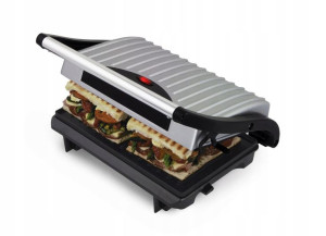 Elektryczny Grill Domowy Rozkładany Opiekacz 750w