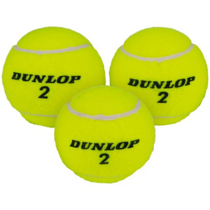 Piłki do tenisa ziemnego DUNLOP Club zestaw 3 szt.