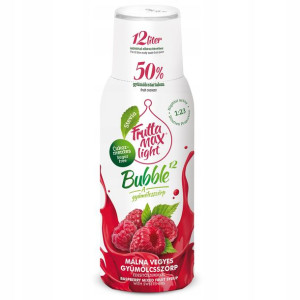 Syrop FruttaMax Malina LIGHT 500 ml na 12 litrów