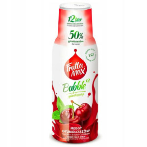 Syrop FruttaMax Wiśnia 500 ml na 12 titrów
