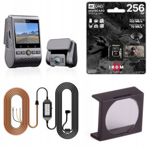 Kamera Viofo A129 Plus-g Duo Gps + 256gb +cpl +acc