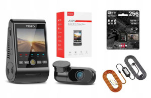 Kamera Viofo A229 Duo-g Przód/tył 2k + 256gb + Acc