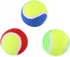 PIŁKA TENISOWA 3 szt Piłeczka dla psa