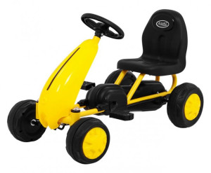 Gokart dla Najmłodszych żółty - B001.ZOL