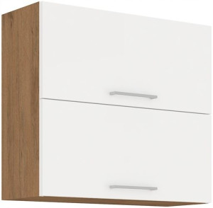 Szafka Górna Viki 80 Gu-72 2f Dąb Lancelot/biały