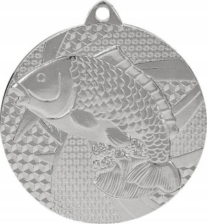 Srebrny Medal Wędkarski Wędkarstwo Nagroda Mmc7950