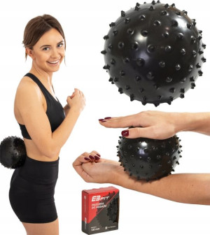 Piłka Fitness Do Masażu Z Kolcami Rehabilitacja