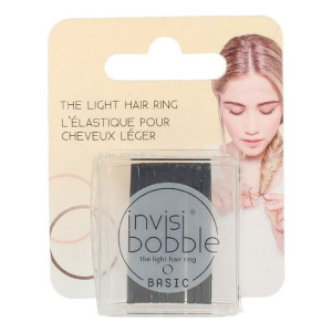 Gumki do Włosów Basic Invisibobble Czarny (10 uds)