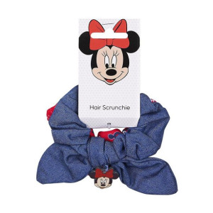 Gumki do Włosów Minnie Mouse Czerwony Niebieski 2 Sztuk
