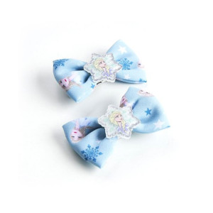 Hair Clips Frozen Niebieski Lasso 2 Sztuk