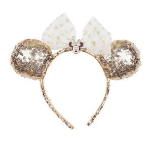 Diadem Minnie Mouse Lasso Złoty