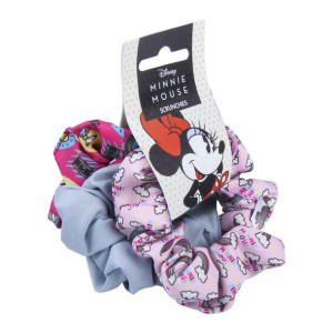 Gumki do Włosów Minnie Mouse 3 Sztuk