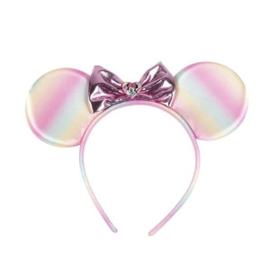 Diadem Minnie Mouse Różowy Uszy