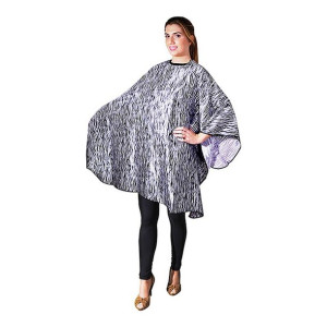 Pelerynka fryzjerska Eurostil CORTE CEBRA Zebra (147 x 128 cn)