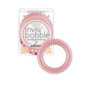 Gumka do Włosów Invisibobble Royal Fudge Różowy (3 Części)