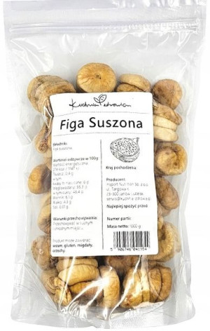 Figa suszona KUCHNIA ZDROWIA 1Kg Naturalna Figi