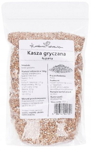 Kasza gryczana łamana Świeża KUCHNIA ZDROWIA 1KG