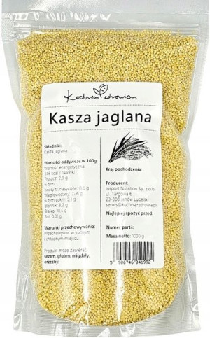 Kasza jaglana KUCHNIA ZDROWIA 1Kg Naturalna