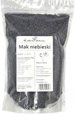 Mak niebieski KUCHNIA ZDROWIA 1Kg Naturalny