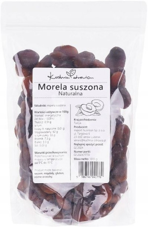 Morela suszona Naturalna KUCHNIA ZDROWIA 1KG