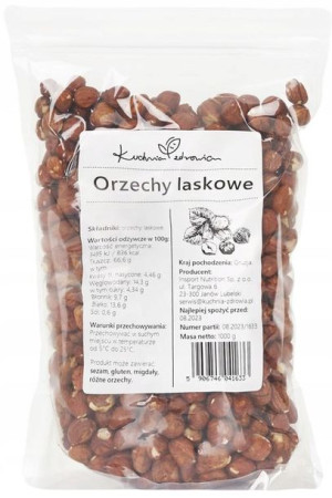Orzechy laskowe Duże Świeże KUCHNIA ZDROWIA 1KG