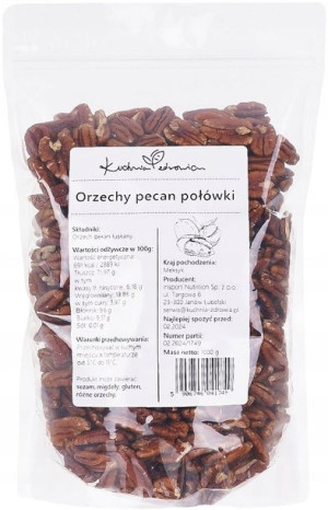 Orzechy Pecan Pekan Łuskane KUCHNIA ZDROWIA 1KG