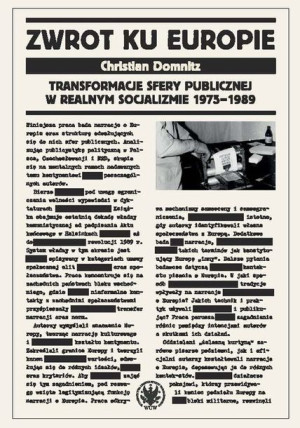Zwrot Ku Europie Transformacje Sfery Publicznej W